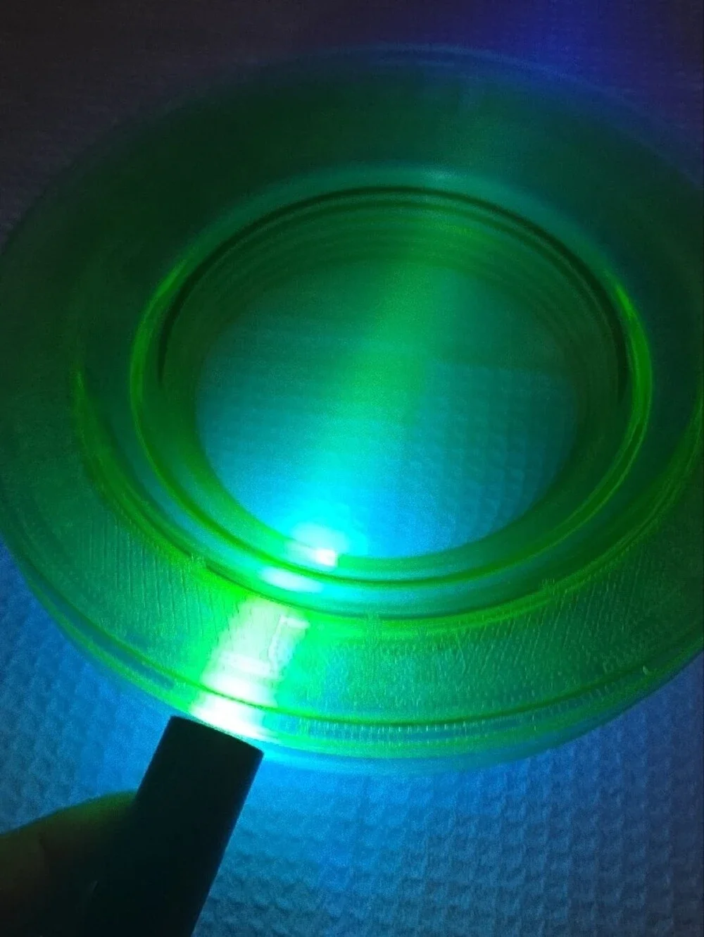 RARE URANIUM GLASSBeverly Green 7